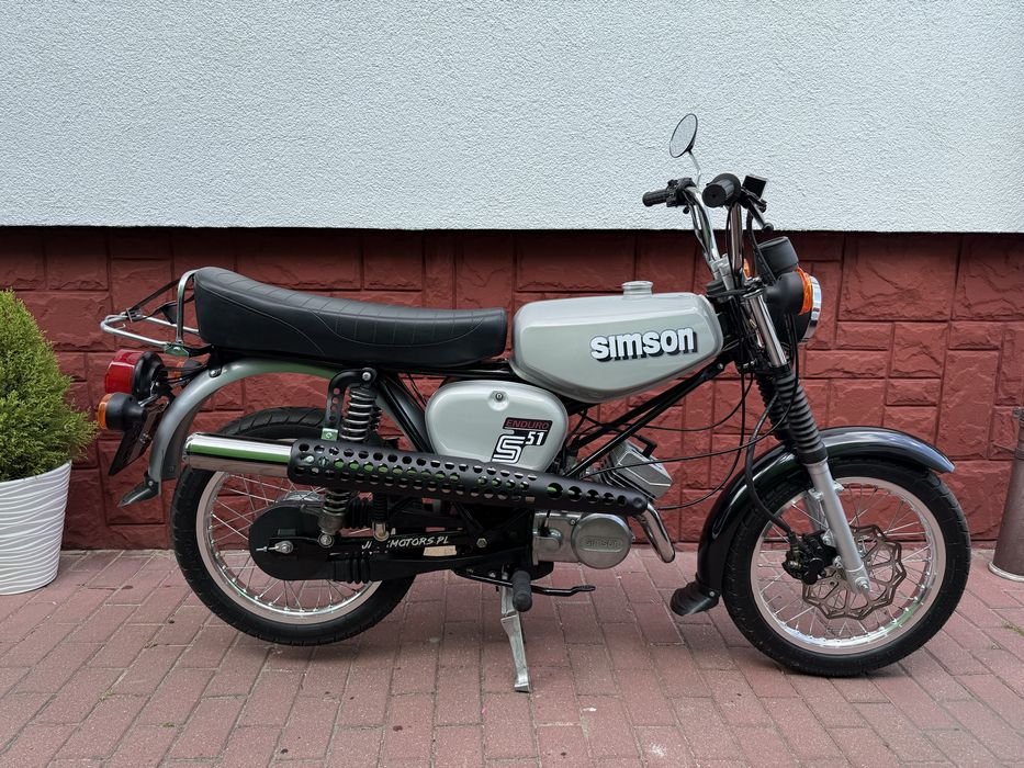 Simson S51 Enduro 85/4 5 biegów Ducati Energia 12V Dellorto Jak nowy!
