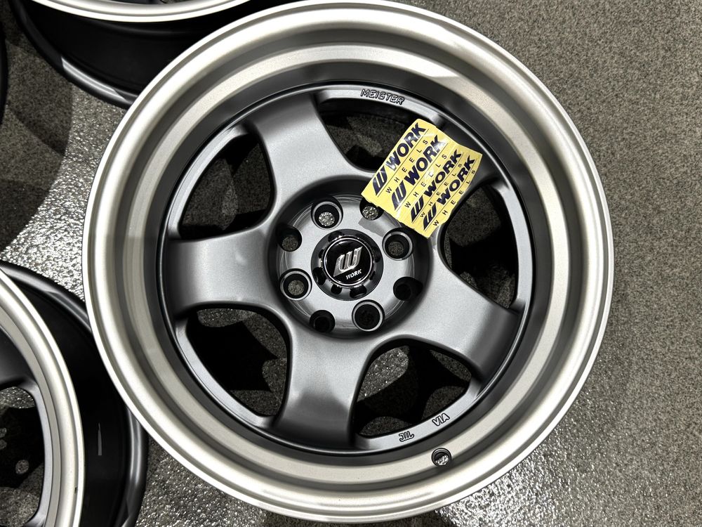 Felgi Work Meister rep 4x100 4x114,3 8.25j Mx5 Miata E30 mesh ssr rant