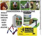 Ogrodzenie elektryczne, pastuch dla bydła, koni, owiec, dziki, wydry