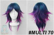 Neeko Liga Legend Lol cosplay wig niebieska peruka League of Legends