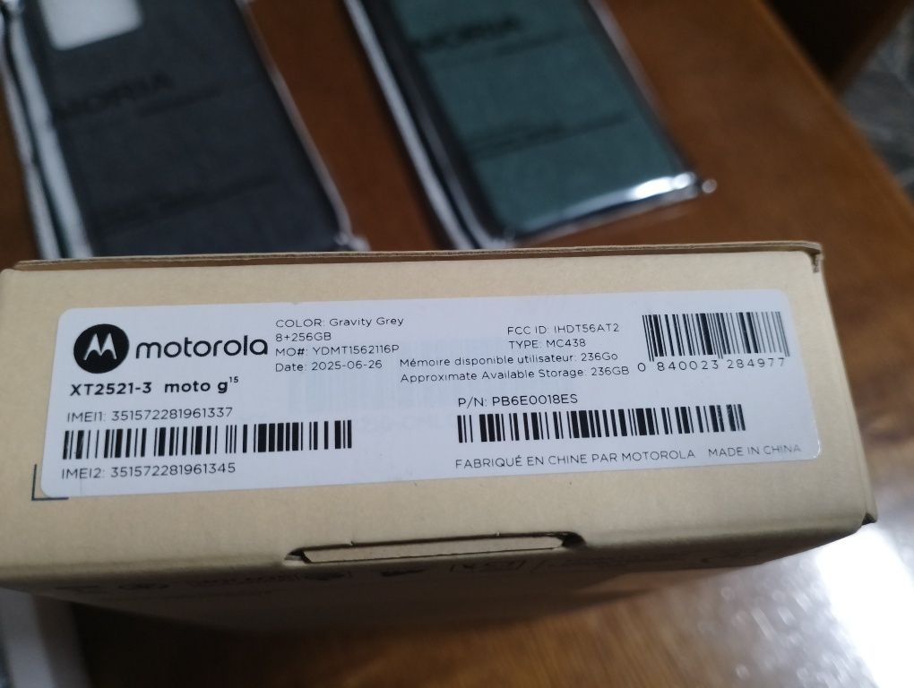 Motorola G15 Green NOVO com garantia 3 anos