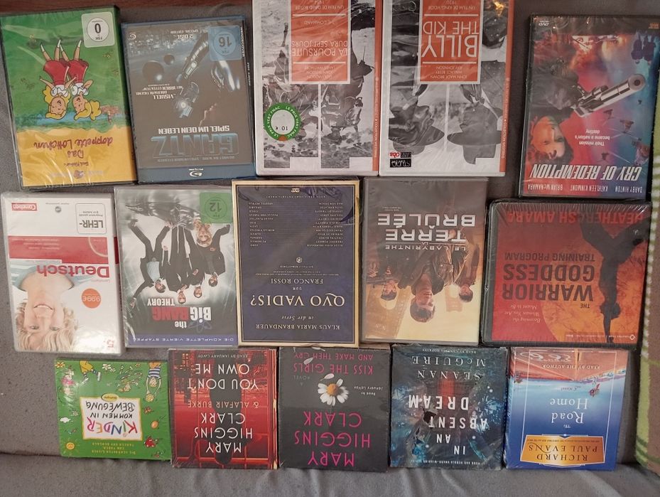 Różne płyty w obcych językach