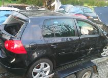 VW Golf V 5 Drzwi Tył Prawe 2008r Szyba Zamek Podnośnik Klamka Zawias