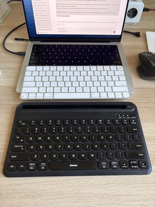 Klawiatura bezprzewodowa bluetooth Baseus BS-K02