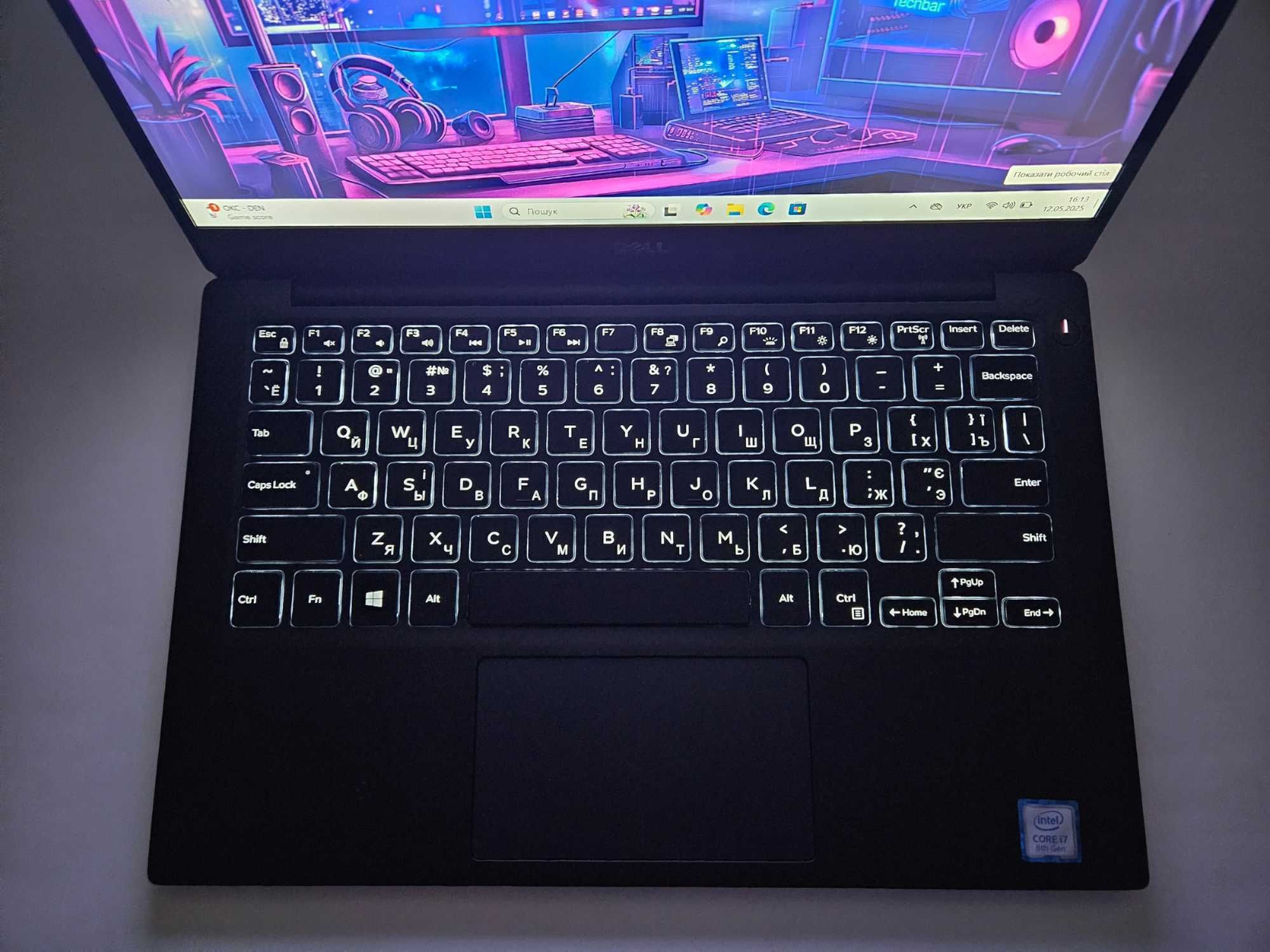 Ноутбук Dell XPS 13 9360 FullHD|400ніт|i7-8550U|8GB|256GB