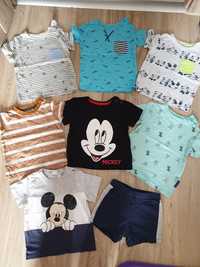Bluzka koszulka r.80 Cool Club ze Smyka Coccodrillo h&m Myszka Mickey