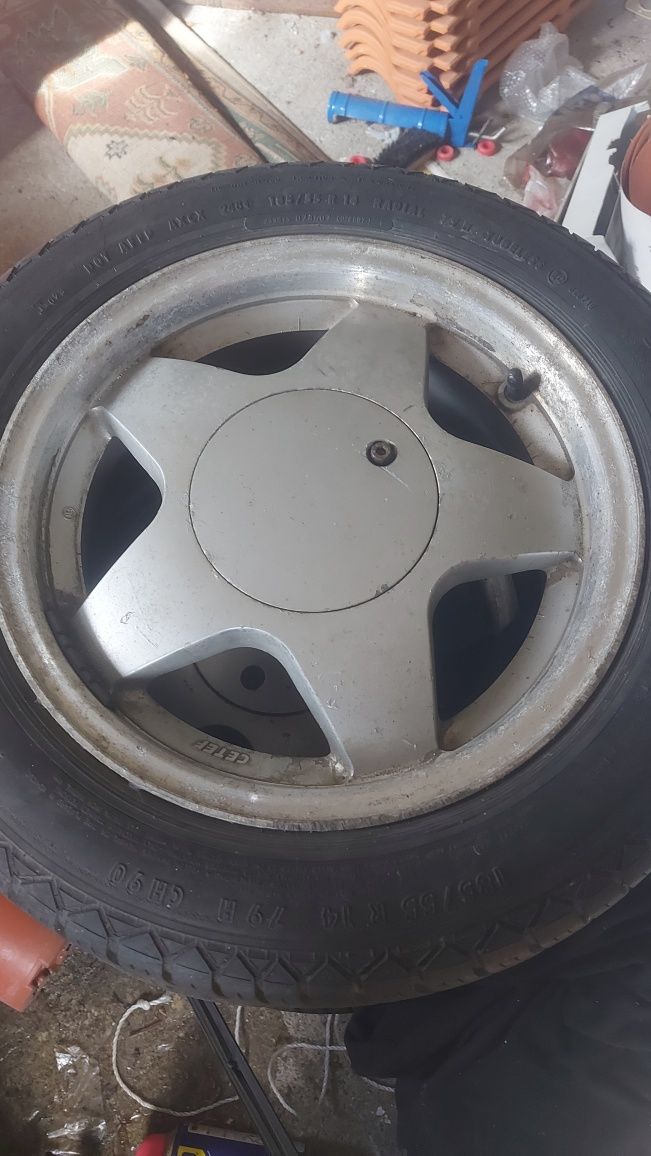 Jantes de alumínio de 14 polegadas para carros pequenos com