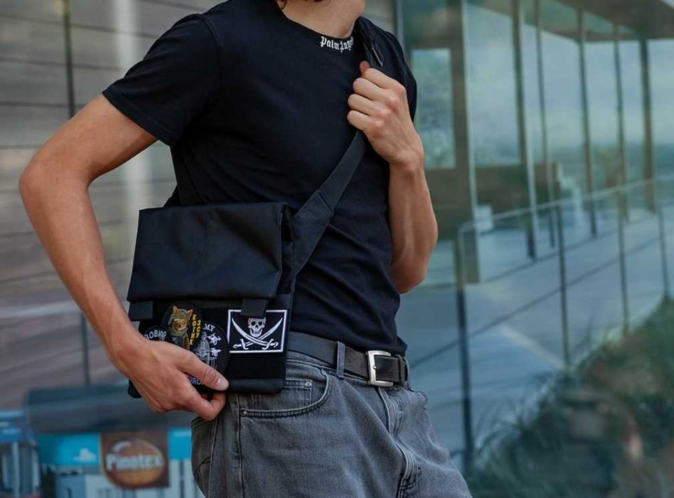 Сумка месенжер з кобурою