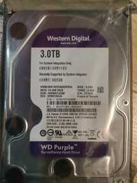 Продам вінчестер WD purple 3Tb