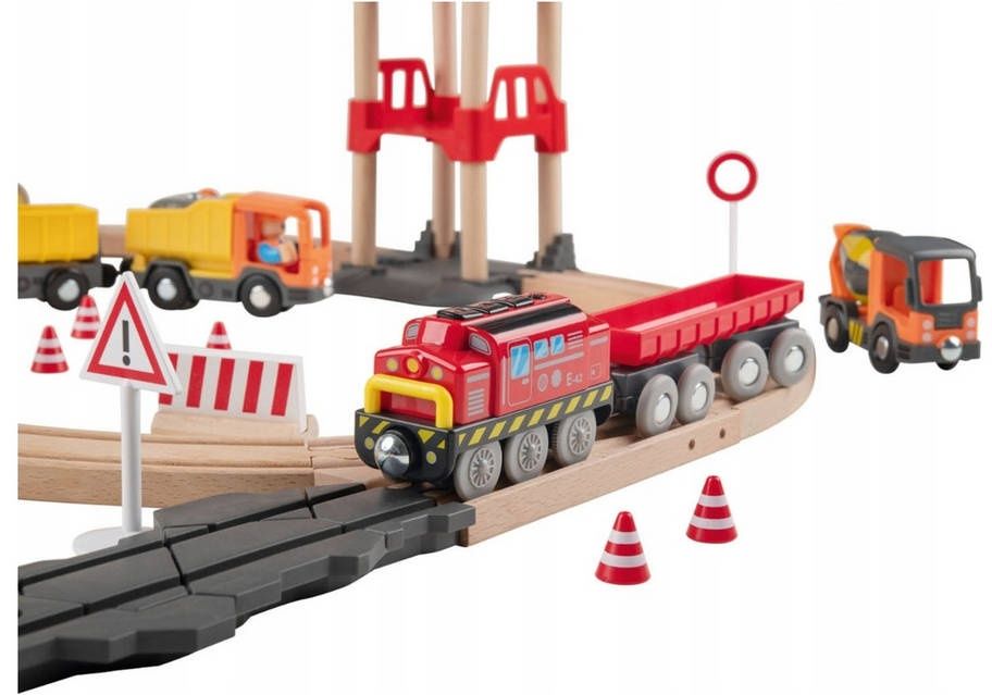 Дерев'яна залізниця Будова