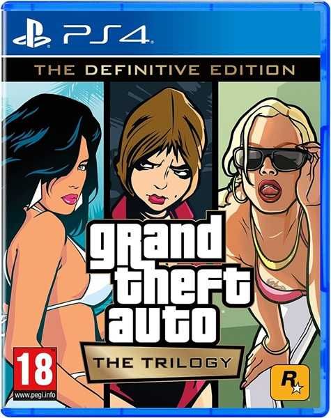 GTA The Trilogy PS5 + PS4 + Slim + Pro =3 gry PL San Andreas Vice City
