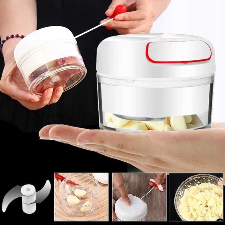 SIEKACZ Krajacz Kuchenny do WARZYW CEBULI CZOSNKU Sznurkowy Mini SUPER
