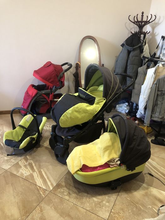 Коляска Chicco прогулка , Tutis zippy набор, люлька , автокресло