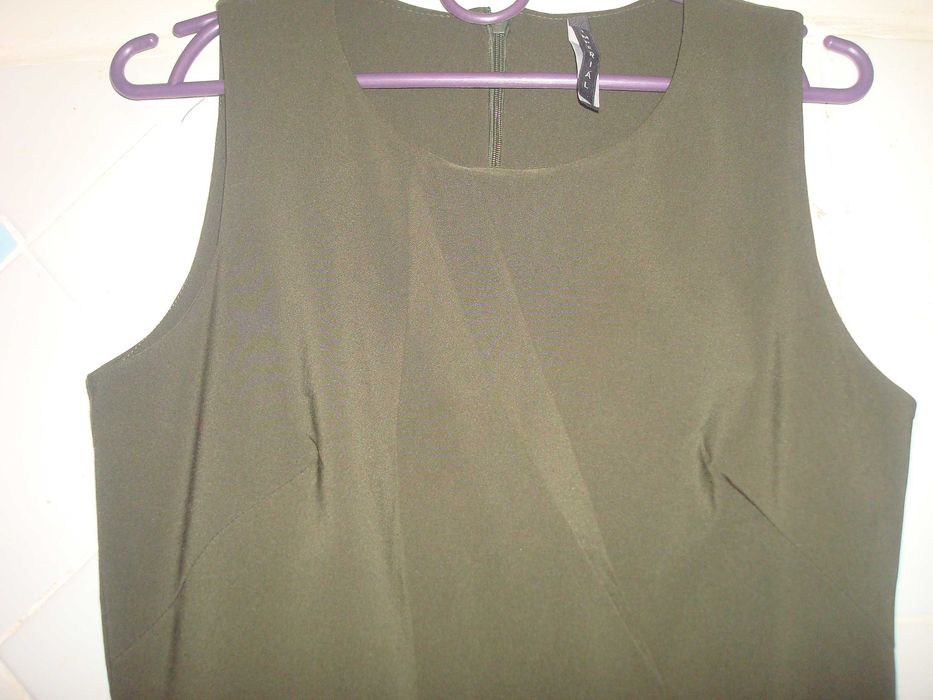 Юбка белая  зеленая  платье милитари мокрый эффект