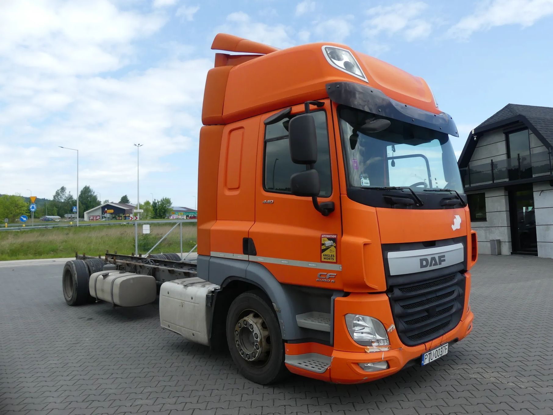 DAF CF 440 / AUTOMAT / RAMA DO ZABUDOWY / SSC /  Pod zabudowę /