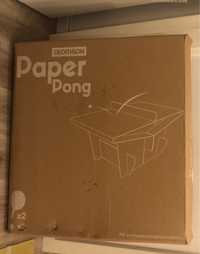 Mesa ping pong cartão