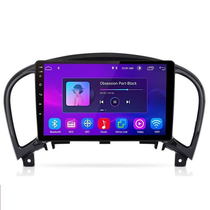 Штатна магнітола Nissan Juke (2011-2020) Android 14 Нисан Жук