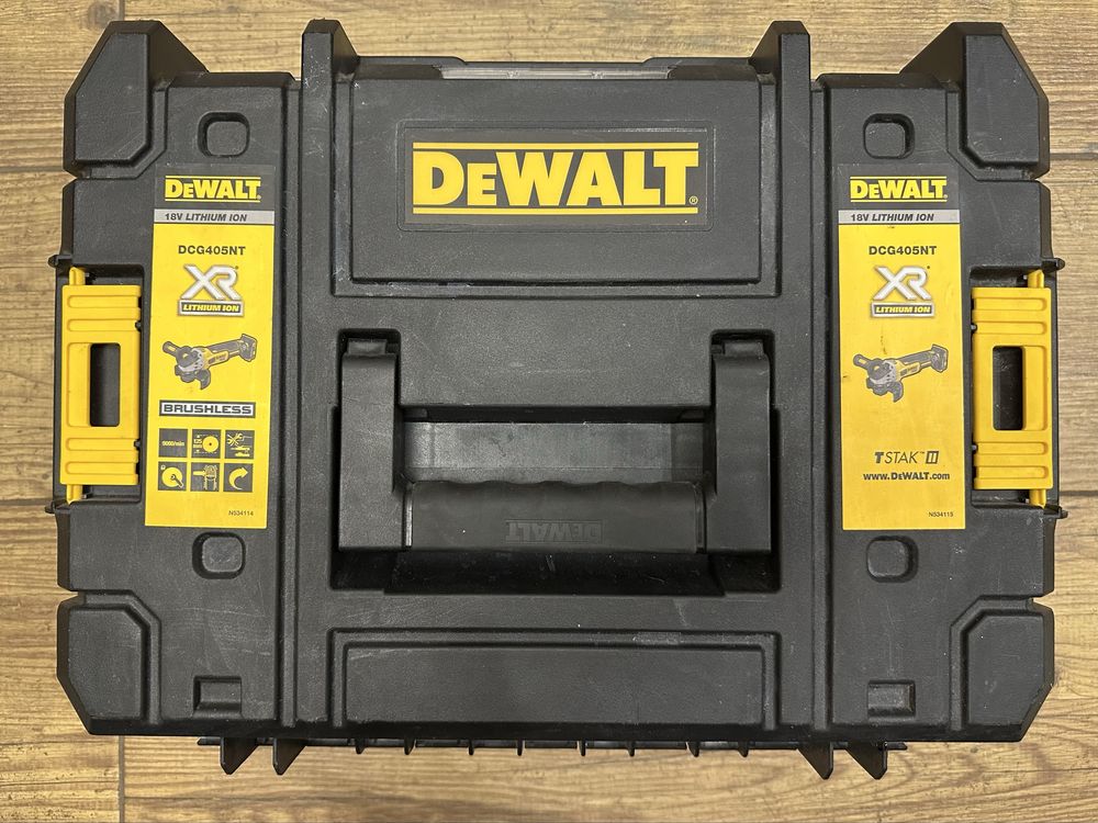 Walizka skrzynka TSTak DeWalt na szlifierkę DCG405