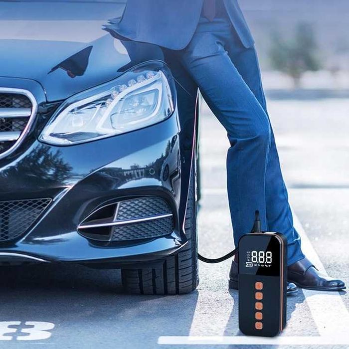 Mini kompresor Przenośny pompka uniwersalna elektryczna MEGA WYDAJNA