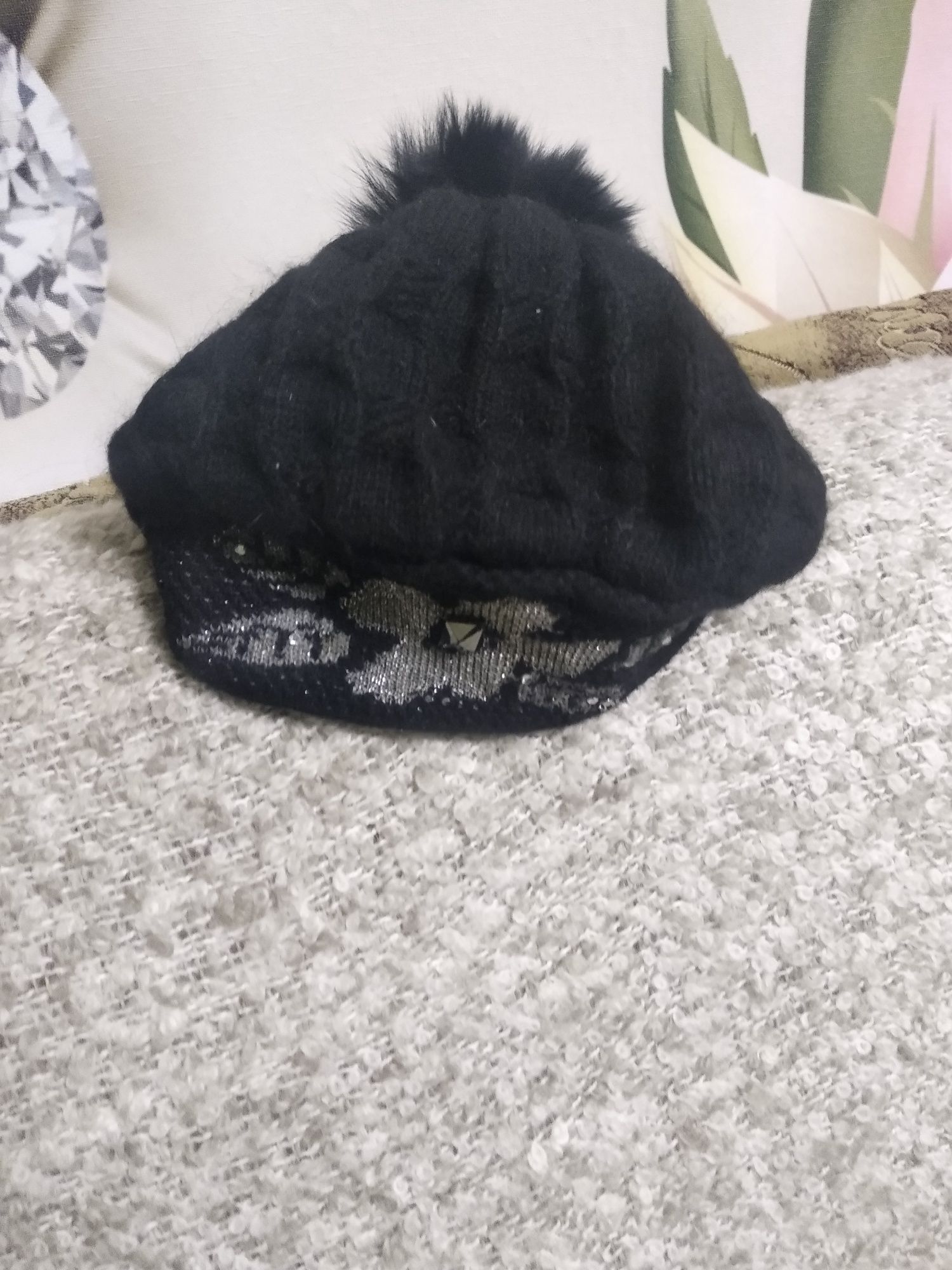Зимовий теплий берет