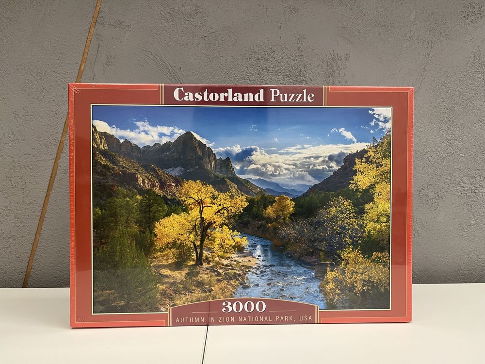 puzzle 3000 elementów NOWE, jeszcze w folii- stan idealny