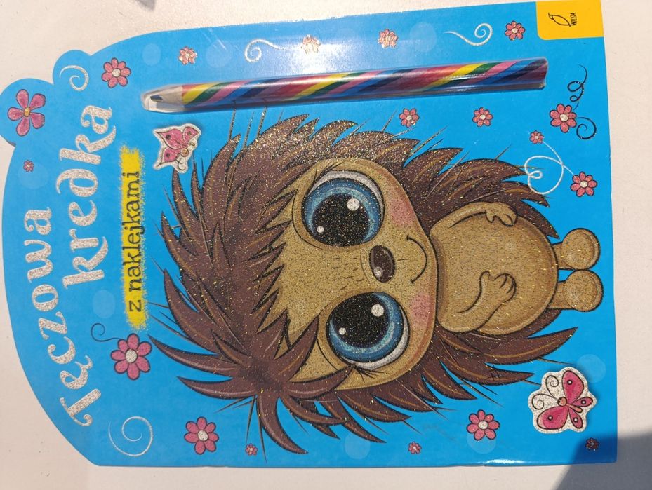 Zestaw NOWYCH świątecznych książeczek i kolorowanek dla dziecka + kred