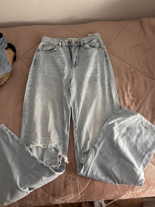 Calça de ganga Stradivarius