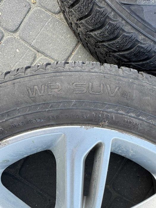 Felgi 4szt. land Range Rover Evoque r19 19" 5x108 opony zimowe 235/55