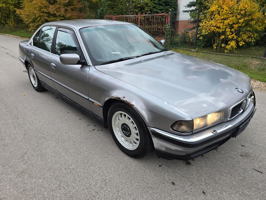 Bmw 730 V8 Manual # Skóra Rolety # Podwójne Szyby # Sprowadzona!