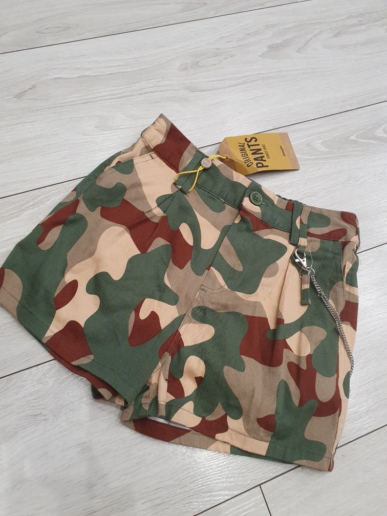 Spodenki nowe moro XS
