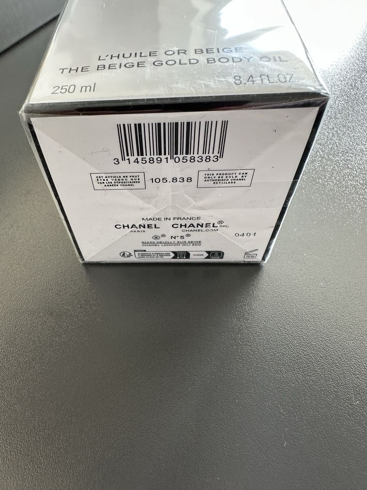 Chanel edycja specjalna limitowana  luksusowy olejek do ciala 250 ml