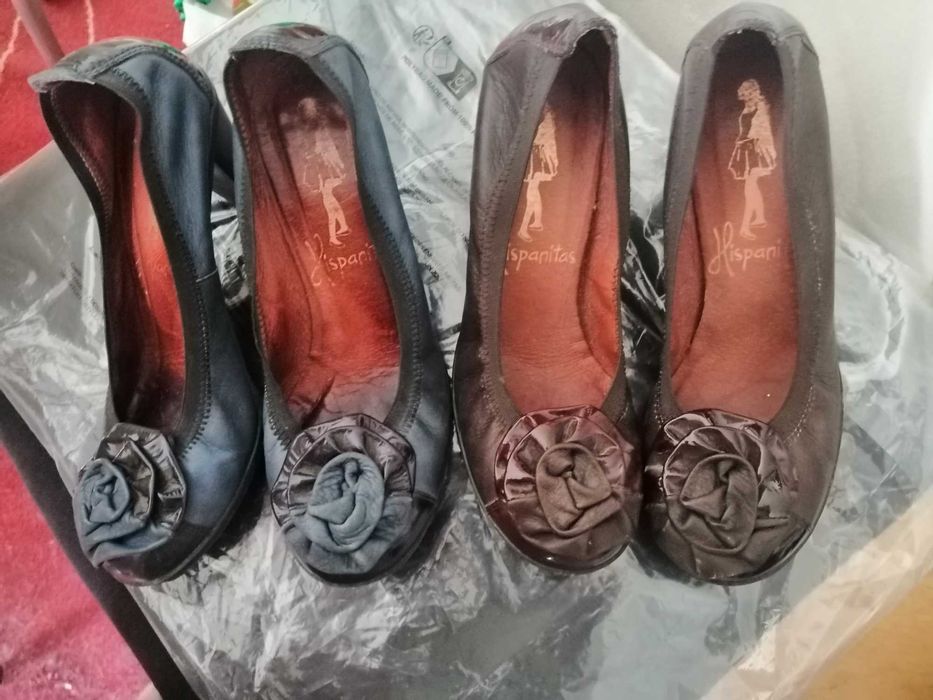 Sapatos Hispanitas 38 pele qualidade, conforto
