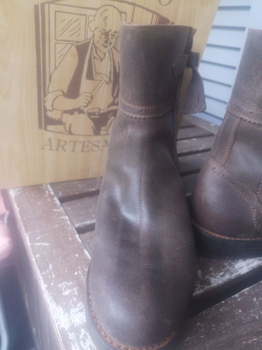 Botas pele artesanais