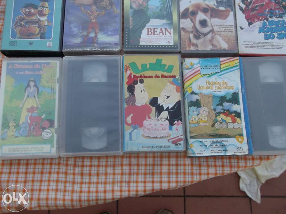 Cassetes vhs