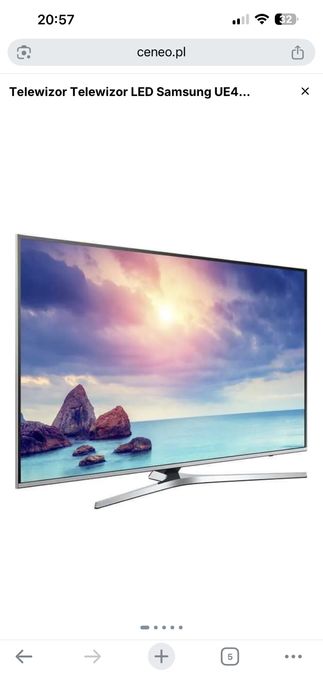Telewizor LED Samsung UE49KU6470S 49 cali 4K UHD