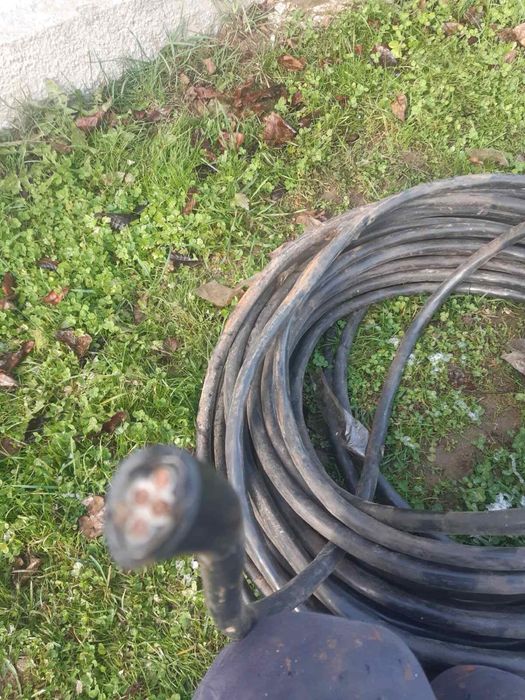 Кабель ВВГ нг 4*10 броньований 57 м