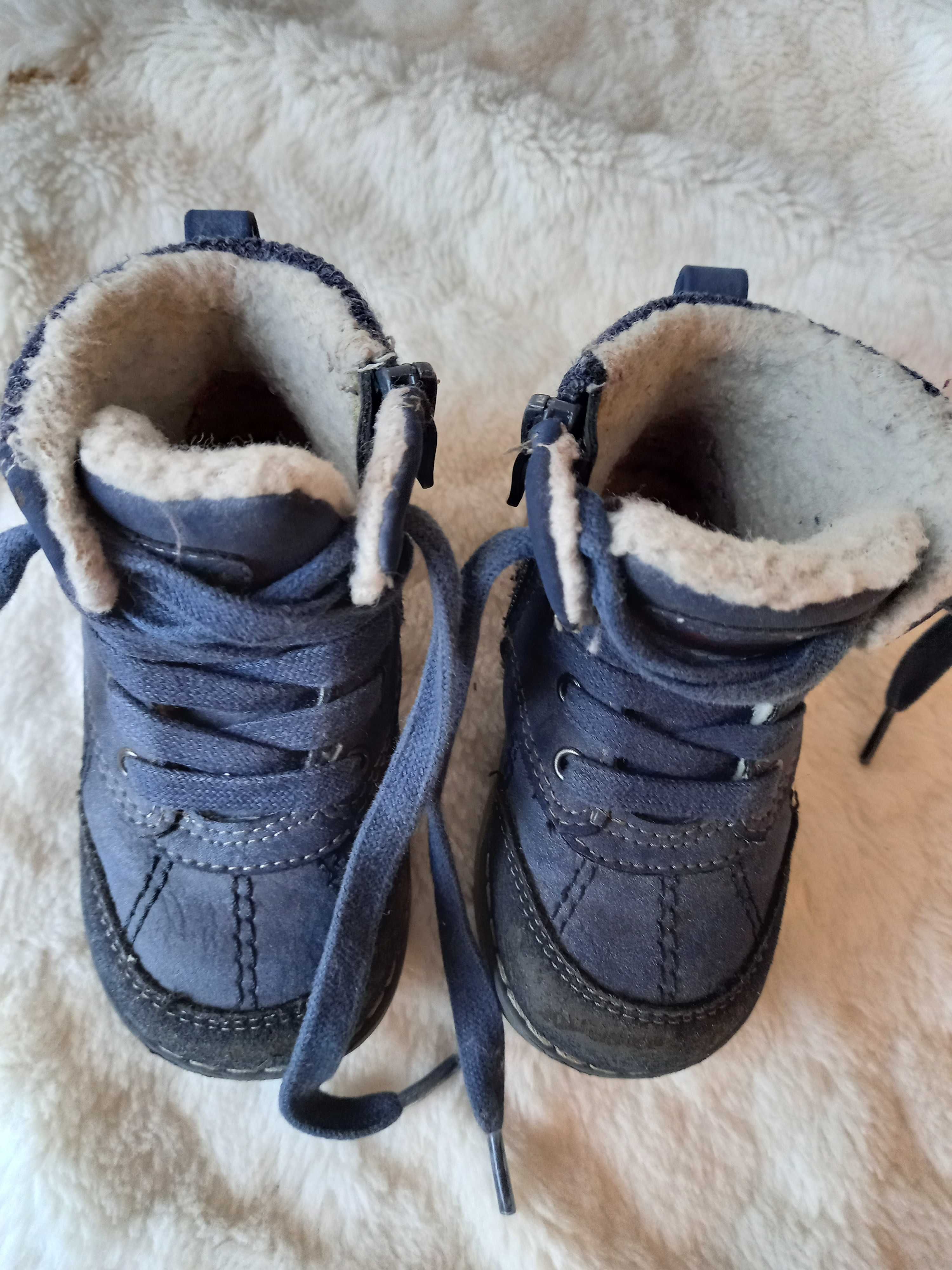 Zimowe buty, kozaczki rozmiar  21