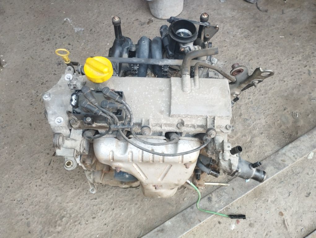 Мотор k7m 1.6 k7j 1.4 benzin Dacia logan