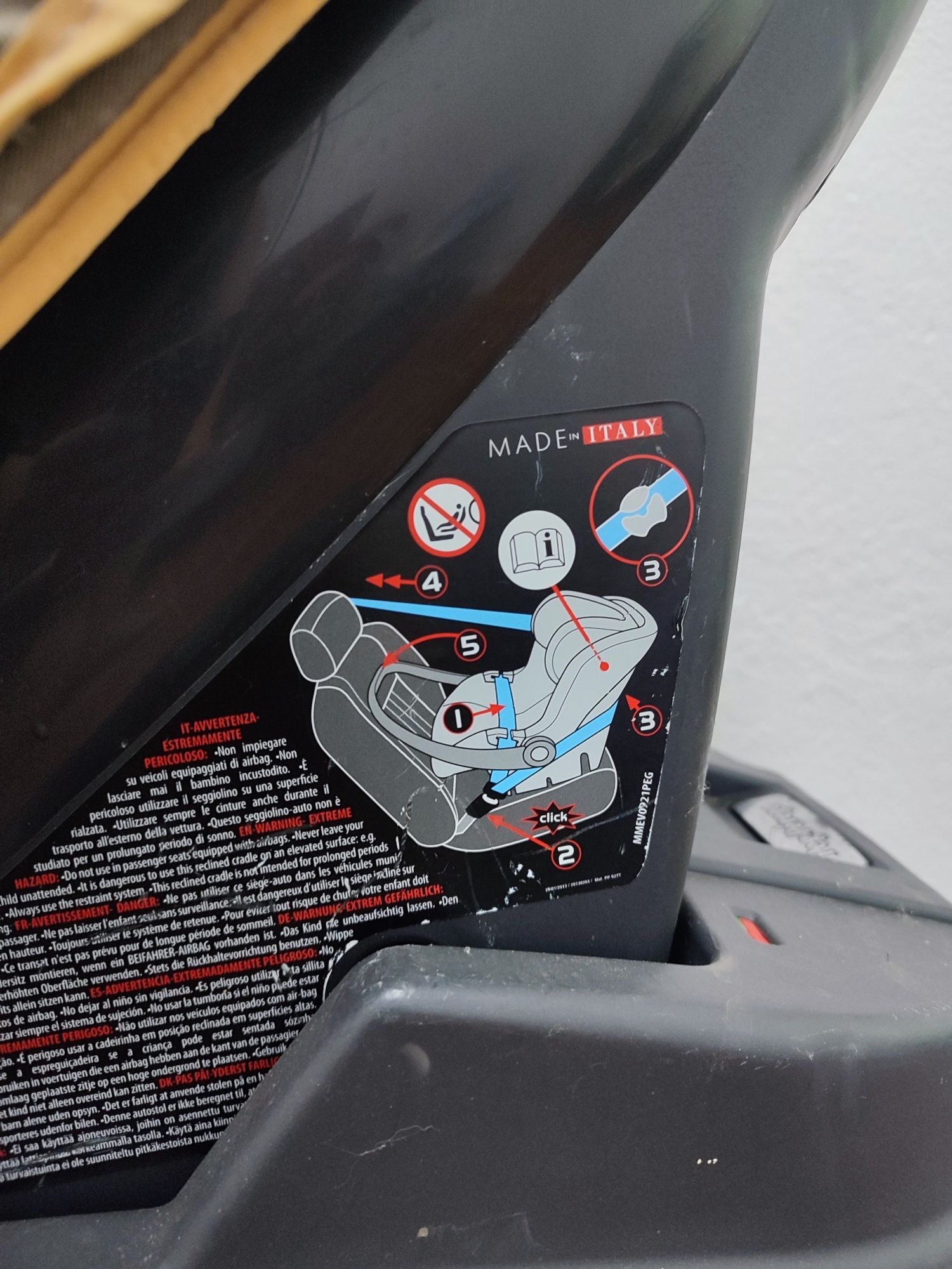 Ovo de bebé com isofix