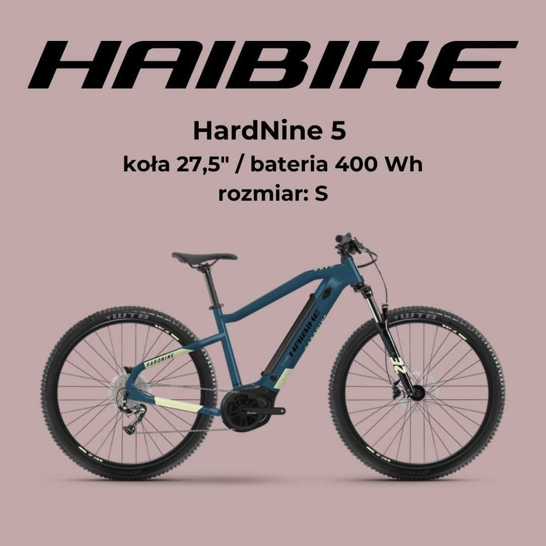 Rower elektryczny e-bike na wynajem wypożyczalnia rama M 27,5''