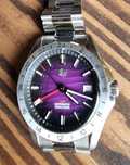 Zegarek SanMartin sn0129 purpurowy automatyczny