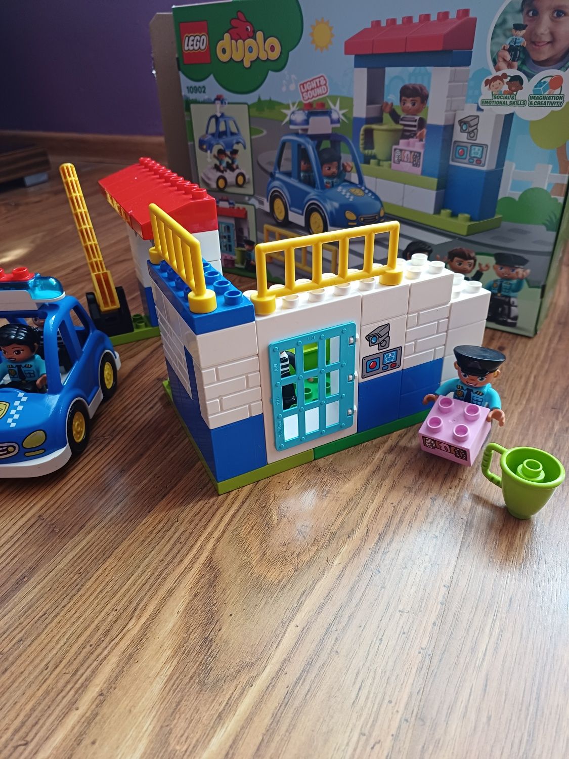 Lego duplo komisariat policji