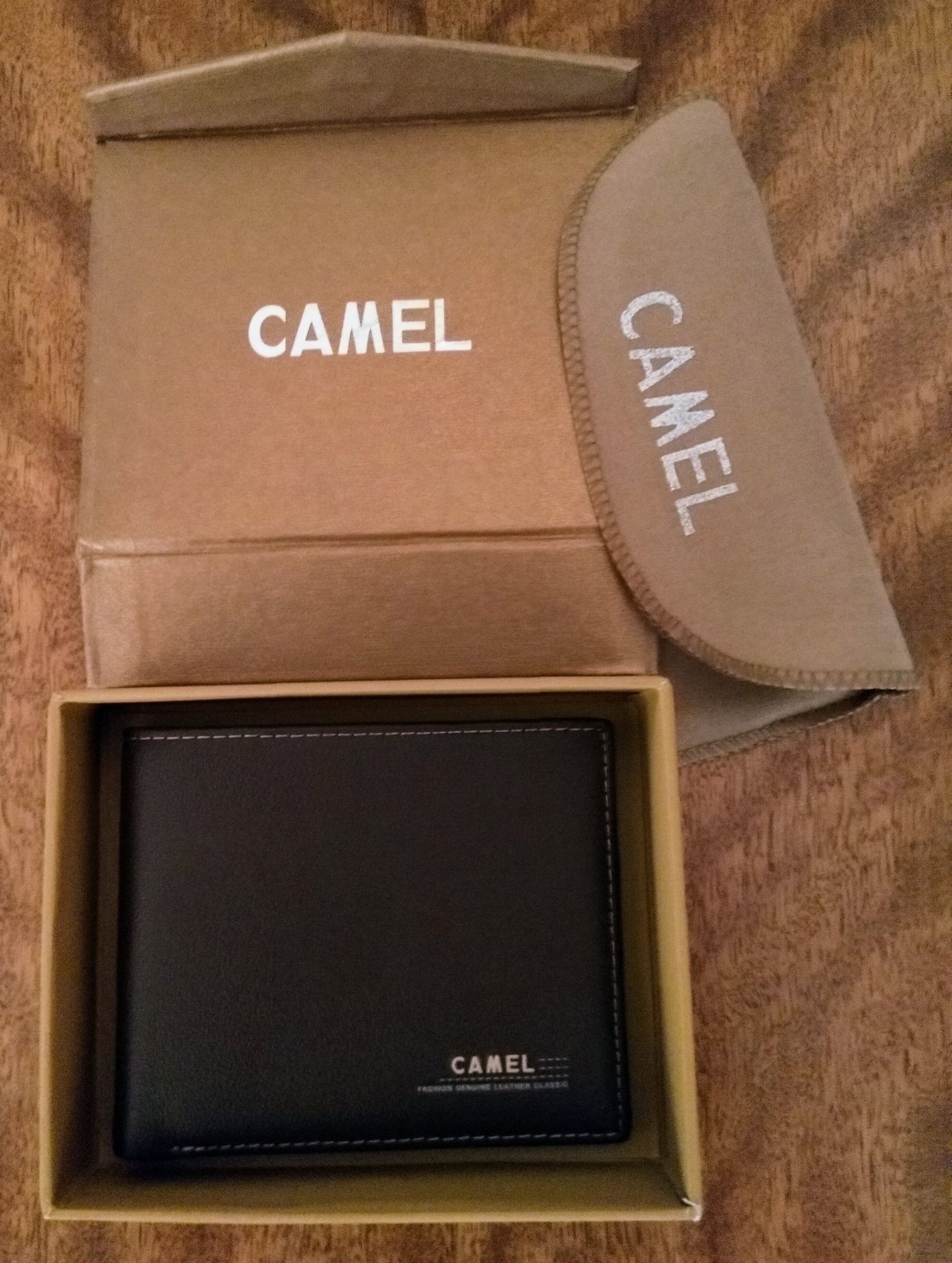 Подарочный кошелёк Camel Original в подарочной коробке Camel