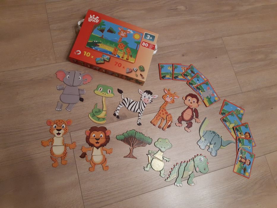 Puzzle magnetyczne Kind Land zwietrzęta