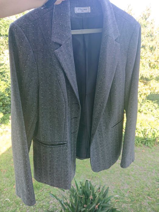 Blazer senhora cintado