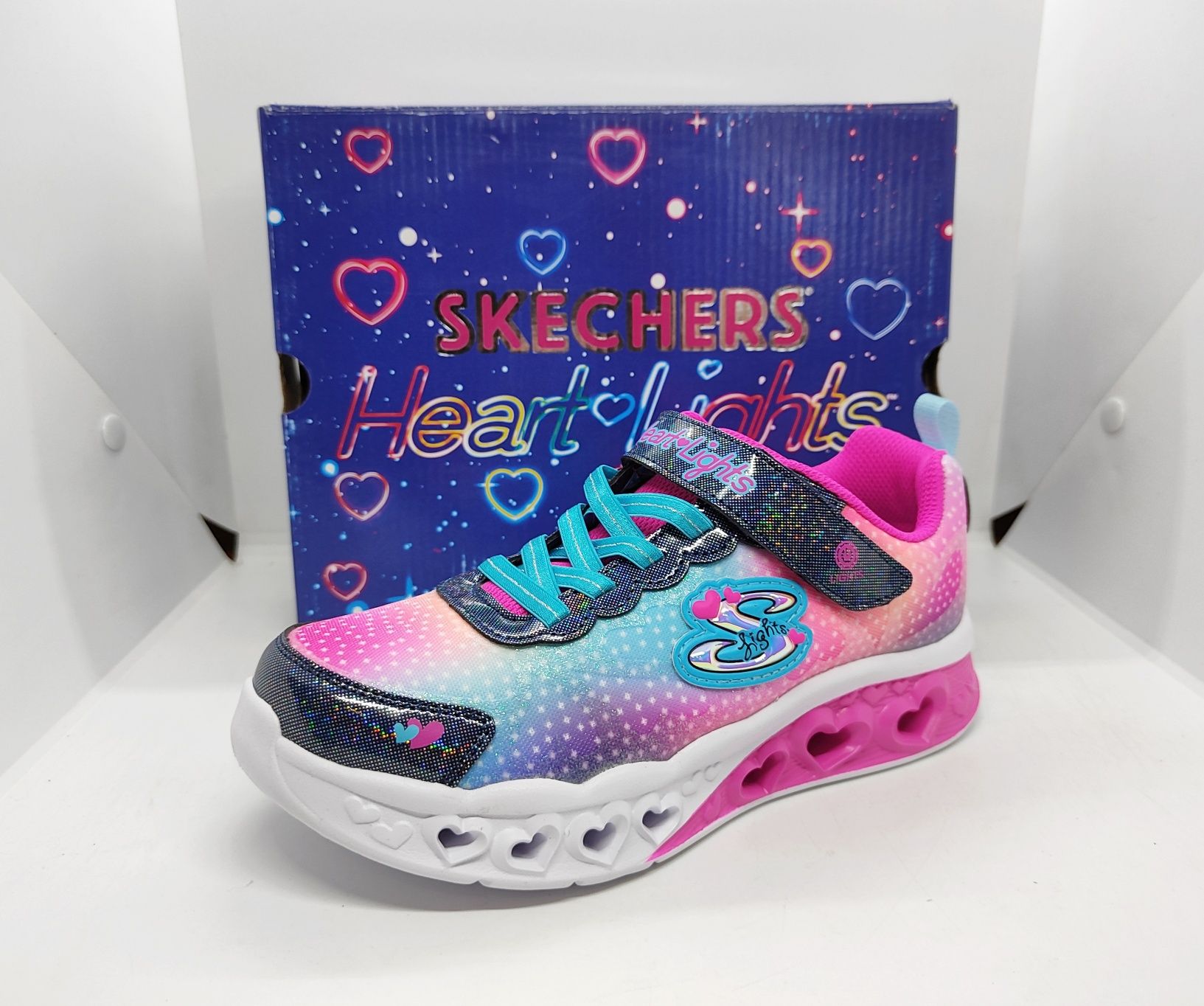 яркие 21,5 22 22,5см кроссовки Skechers Light оригинал