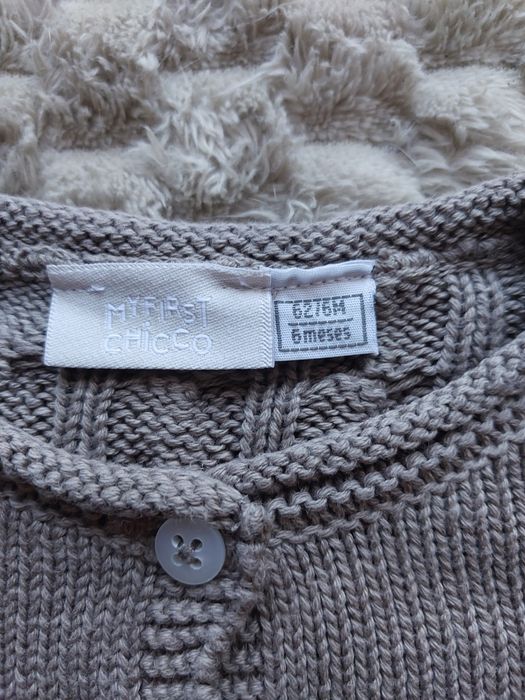 Sweterek dla dziewczynki  chicco roz.62 NOWY!!!
