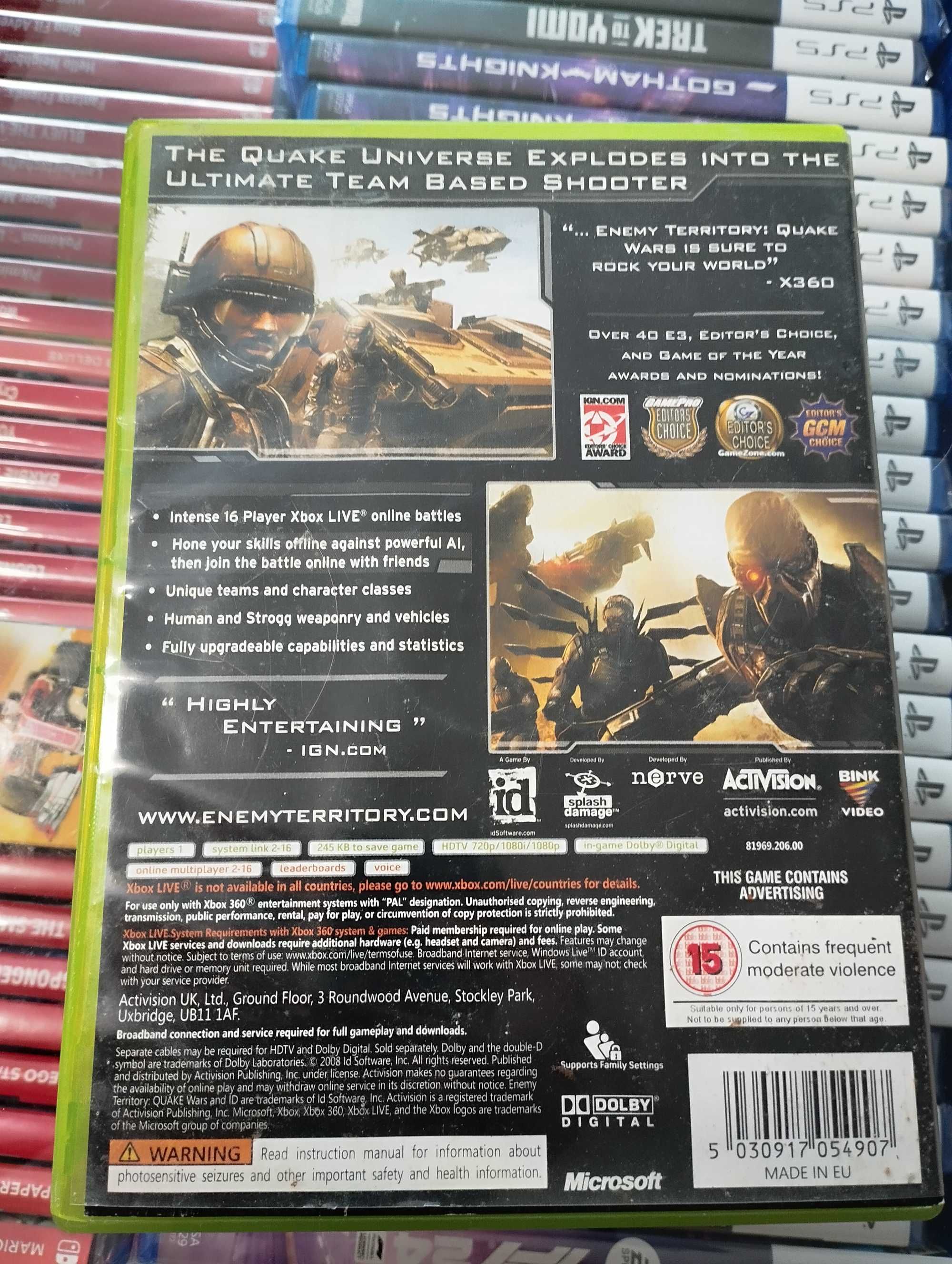 Enemy Territory: Quake Wars [XBOX 360]