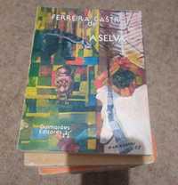 Lote de 10 livros Ferreira Castro, Graham Greene, Rabelais, etc