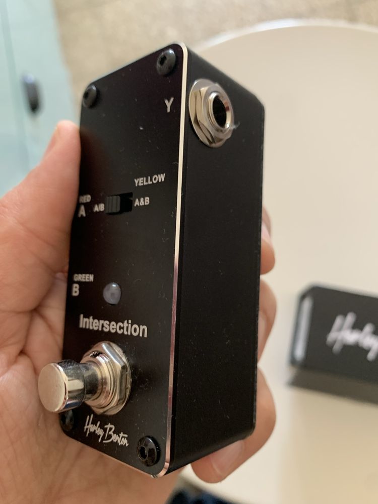 Pedal intersection A B